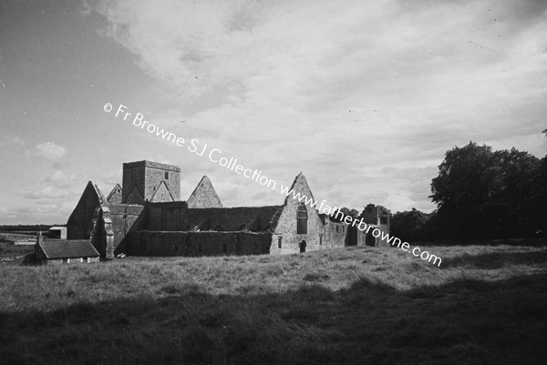 HOLY CROSS ABBEY  FROM NORTH WEST (WIDE ANGLE)